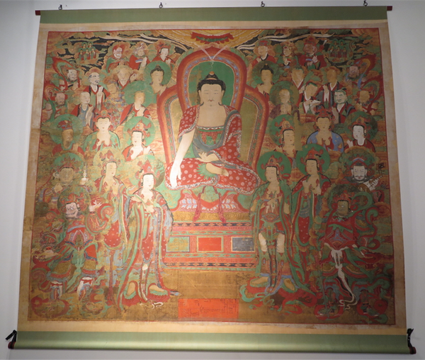신흥사 ‘영산회상도’, 335.2 × 406.4cm, 1755년